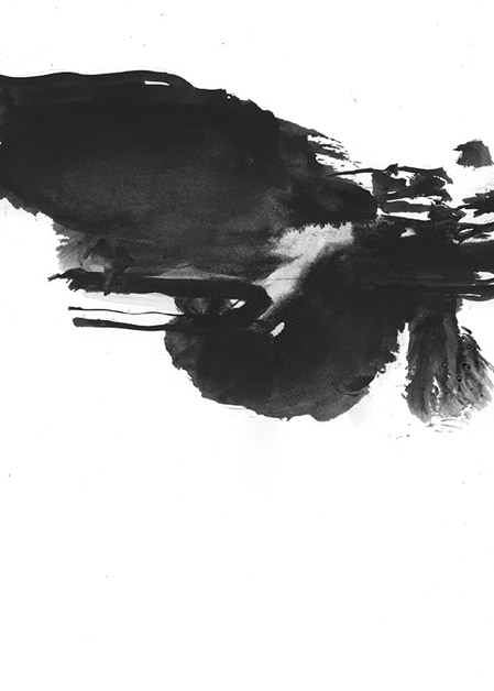 encre de Chine sur papier, minimalisme, peinture abstraite – contemporary painting, minimalism, ink, olivier umecker, peinture contemporaine, calligraphie contemporaine
